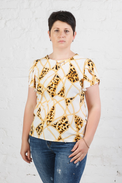 Легкая женская блуза б-625