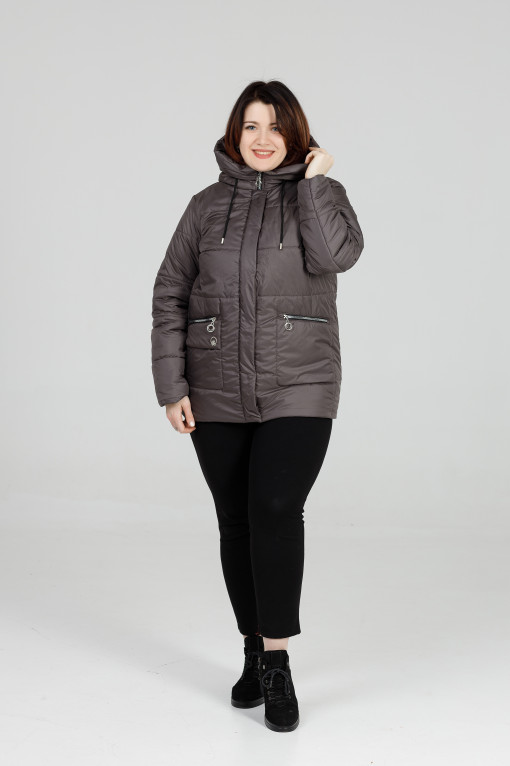 Демісезонна жіноча куртка Мірта графіт