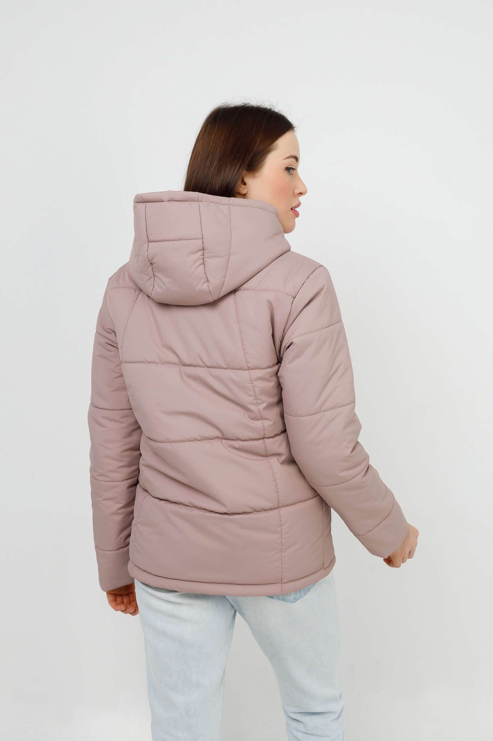 Демисезонная куртка для девушки Свен розовая