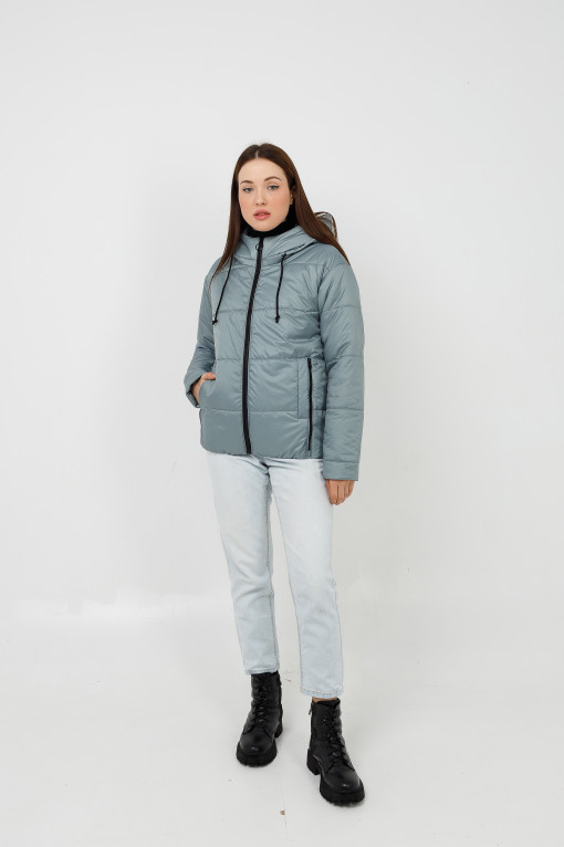 Демисезонная куртка для девушки Рокки мятная