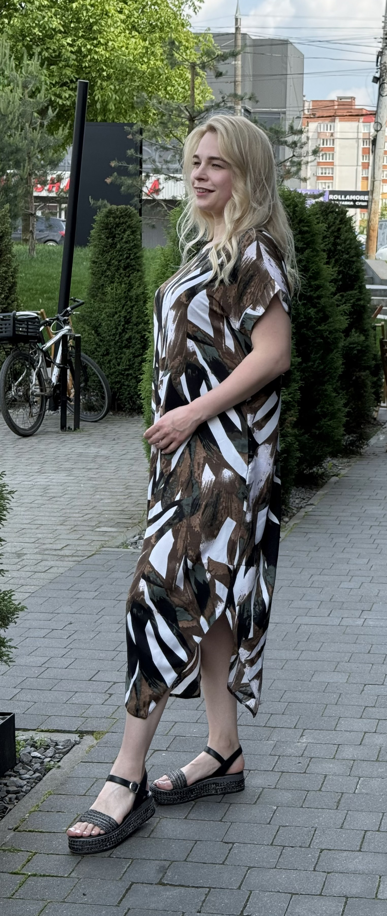 Легке літнє плаття з суперсофту