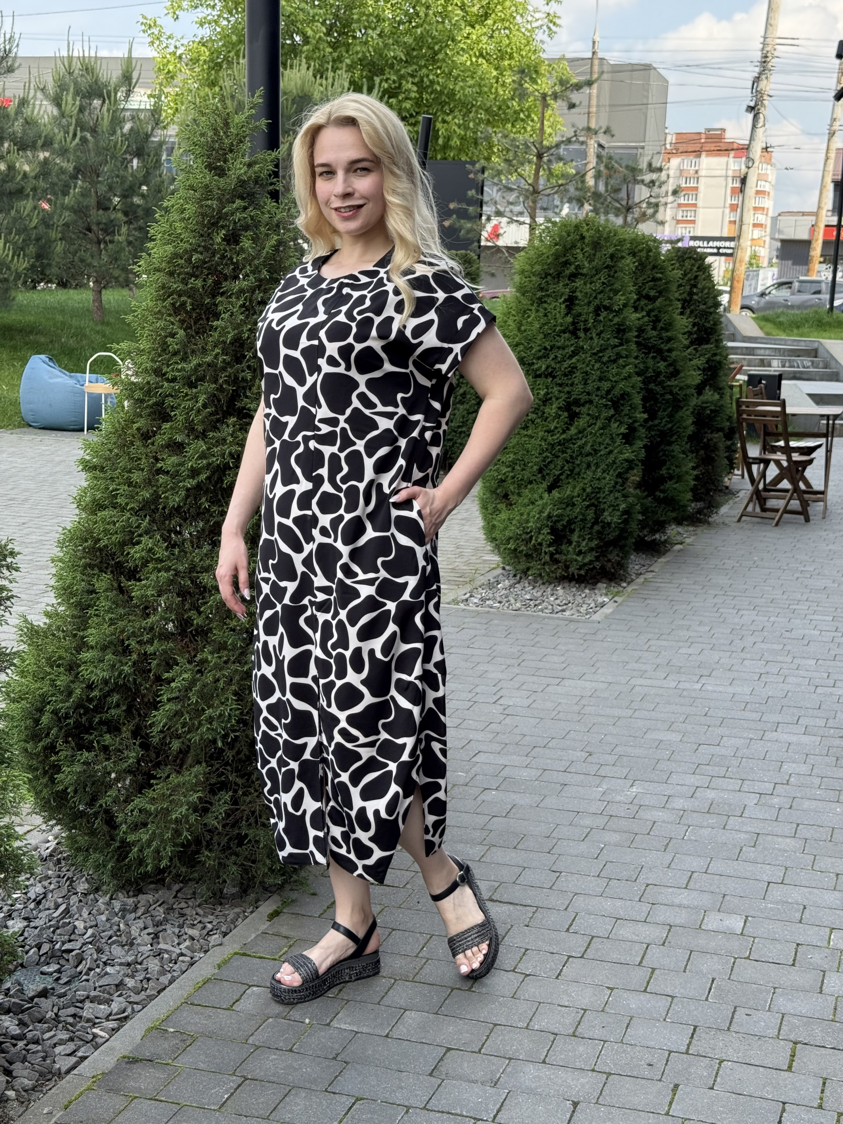 Легке літнє плаття з суперсофту