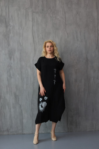 Легке літнє плаття з американського крепу