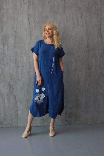 Легке літнє плаття з американського крепу