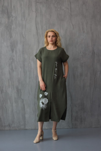 Легке літнє плаття з американського крепу