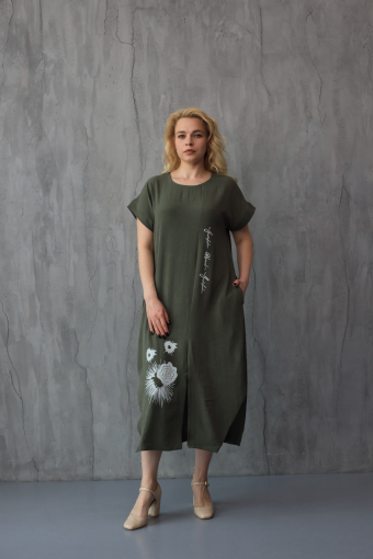 Легке літнє плаття з американського крепу